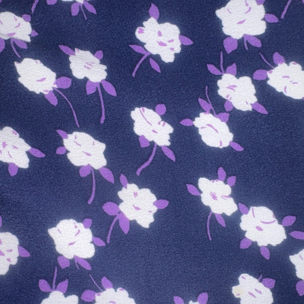 J. CREW Tiered hi neck Peony FLORAL dress women’s size medium - Picture 9 of 17